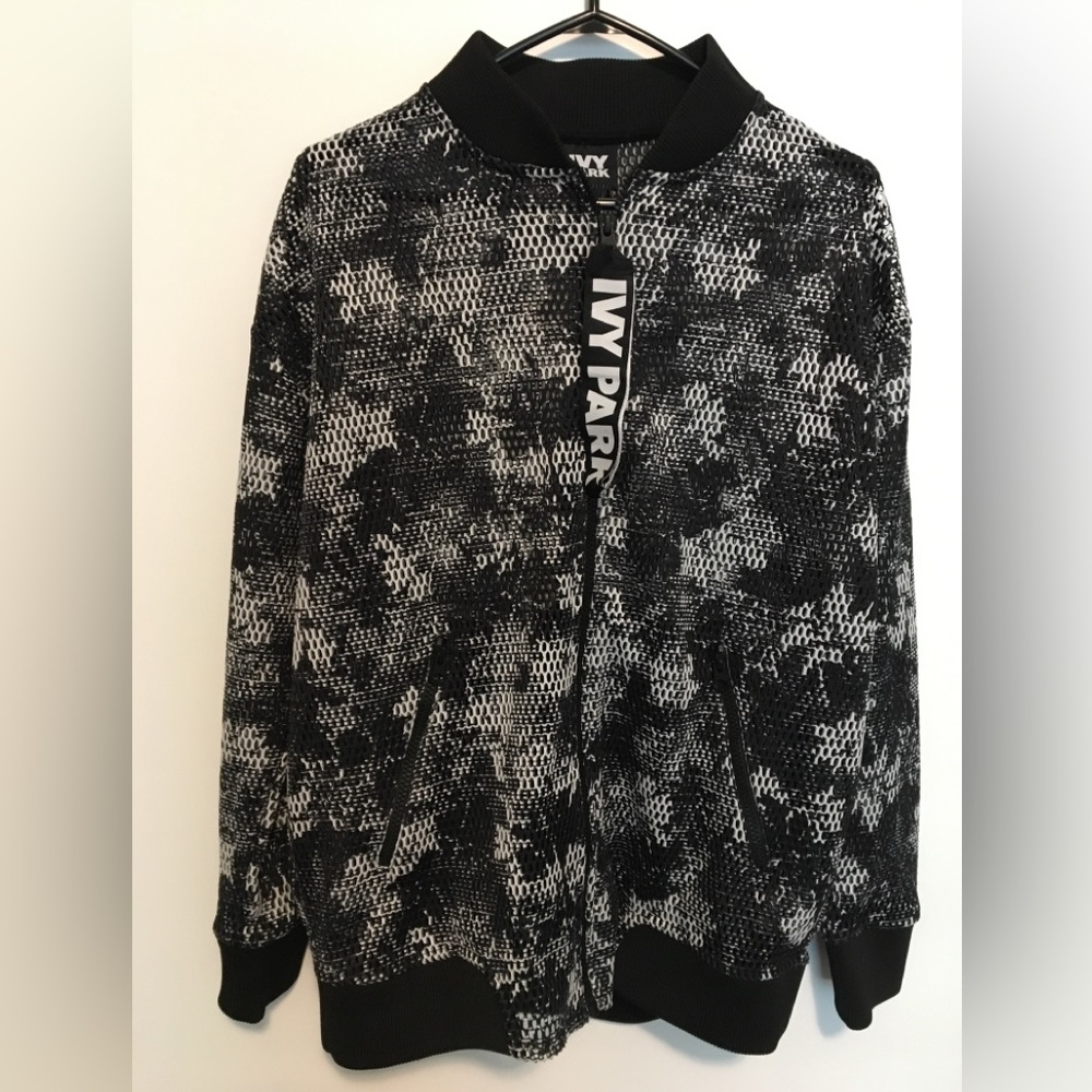 Ivy Park Mesh Floral Jacket (Size: XS (Runs Big)